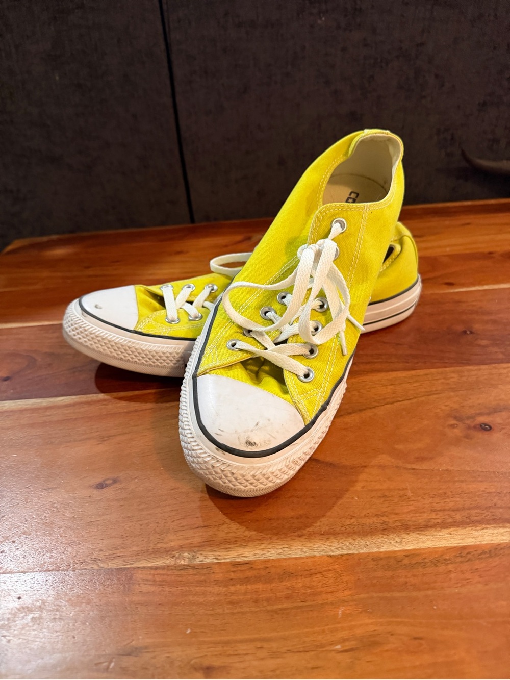 Neon Lime Green Converse, Men’s Size 11